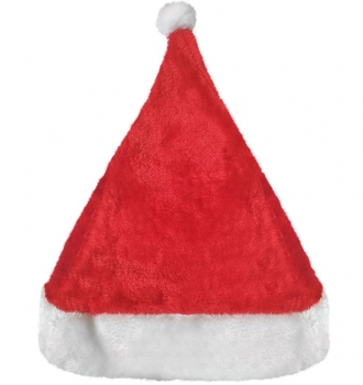 Σκούφος Άγιου Βασίλη Γούνινος 28x38εκ. Xmas fest 93-3429