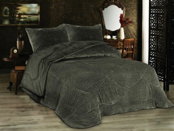 Κουβερτοπάπλωμα Popcorn Fleece Υπέρδιπλο 220x240εκ. Olive 1950 DimCol 33421024051