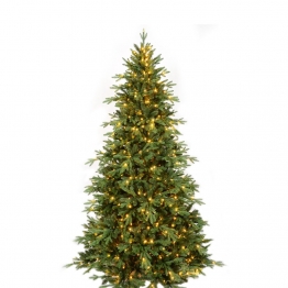 Χριστουγεννιάτικο Δέντρο Με Λαμπάκια Pre-Lit Grand Forest Πλαστικό- PVC iliadis 210εκ. 77870