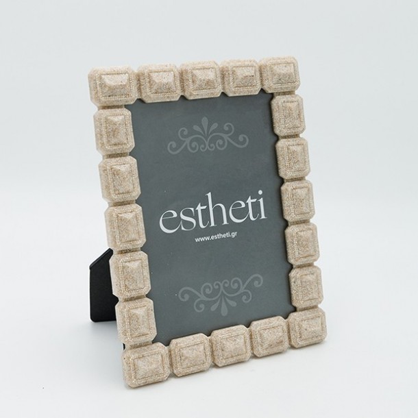 Κορνίζα Polyresin Κρεμ 13x18εκ. ESTHETI 815-00053