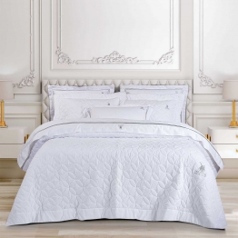 Κουβερλί Microfiber King 240x250εκ. Classic 2357 Λευκό Greenwich Polo Club