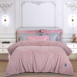 Κουβέρτα Fleece Μονή 160x220εκ. Essential 3474 Nude Greenwich Polo Club