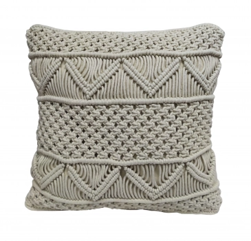 Διακοσμητικό Μαξιλάρι Macrame Natural 40x40εκ. Komvos Home 7012262-1