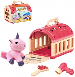 Mini Pet Μονόκερως 4τμχ Σε Καλάθι 16x11x11εκ. Toy Markt 77-1274