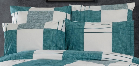 Μαξιλαροθήκη Φάκελος Polycotton 50x70εκ. Κίρκη 436 Petrol DimCol 33311647013