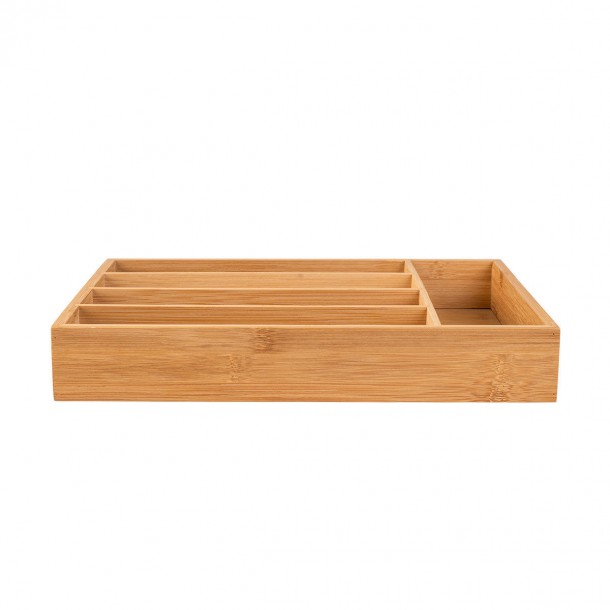 Κουταλοθήκη 5 Θέσεων Bamboo Essentials Estia 33x23x4,5εκ. 01-13028