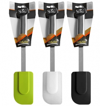 Σπάτουλα Σιλικόνης Με Ανοξείδωτη Λαβή 5x28εκ. Homie 81-1153