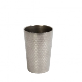 Ποτήρι Ανοξείδωτο 18/10 Διπλότοιχο Snow Grey ESPIEL 350ml-8,2x11,8εκ. FEV149