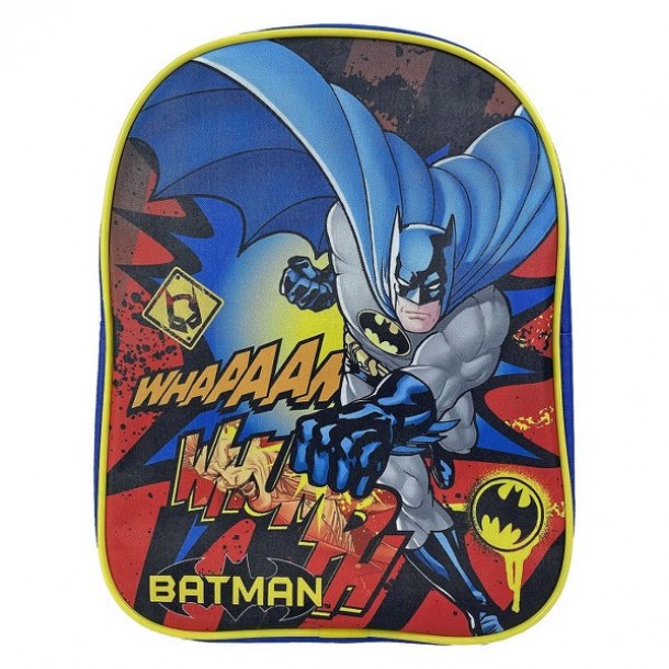 Τσάντα Πλάτης Νηπίου Batman 28εκ. Warner Bros 50-3106