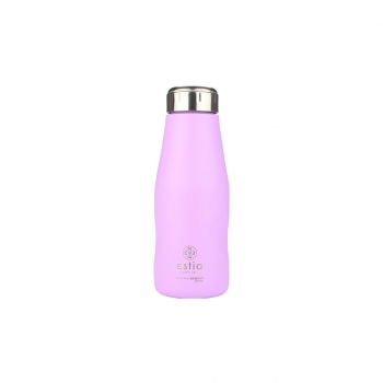 Θερμός-Μπουκάλι Ανοξείδωτο Lavender Purple Flask Save The Aegean Estia 350ml-6,5x6,5x18,5εκ. 01-22358