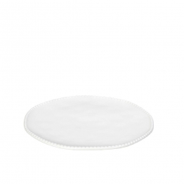 Πιάτο Ρηχό Πορσελάνης Ιβουάρ Pearl ESPIEL 25x25x1,6εκ. FUK155K4