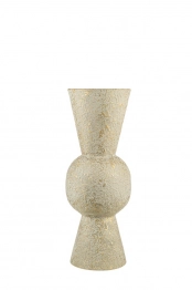 Βάζο Μεταλλικό Γρι-Χρυσό 15x40εκ. Zen Collection 26.1.52218