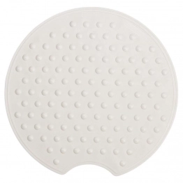 Ταπέτο Αντιολισθητικό Ντουζιέρας Καουτσούκ 55εκ. Rotondo White Sealskin 315101010