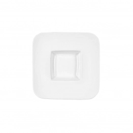 Πιάτο Φαγητού Πορσελάνης Τετράγωνο Λευκό Art Et Lumiere 27x27x4εκ. 07111