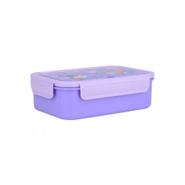 Φαγητοδοχείο Παιδικό 3 Θέσεων Πλαστικό Με Πιρούνι-Κουτάλι-Μαχαίρι 1400ml-20x13,2x7εκ. Fairy Tales Save The Aegean Estia 01-34320