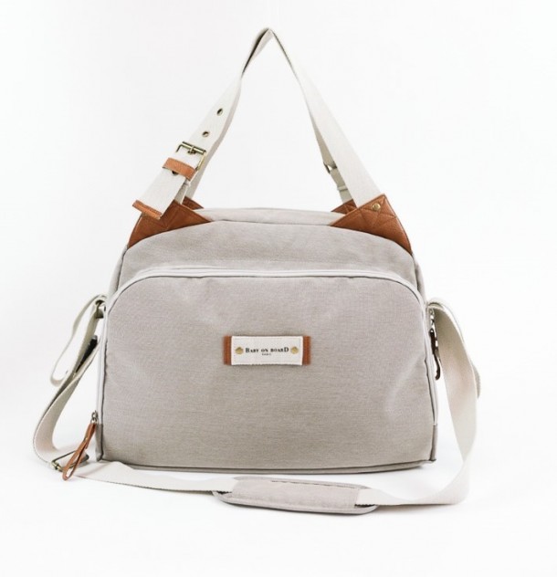 Τσάντα Με Αλλαξιέρα Tote Bag Soft Grey BoB Paris BOB-216730_005