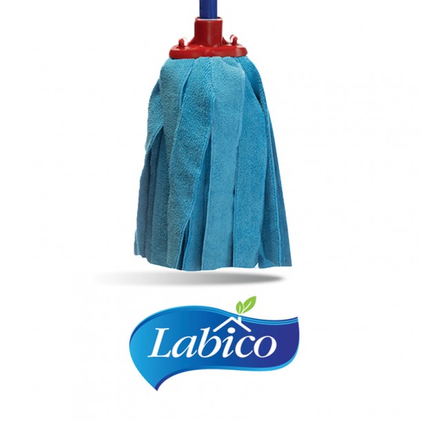 Σφουγγαρίστρα Microfiber Λωρίδες MEGA Labico Μπλε