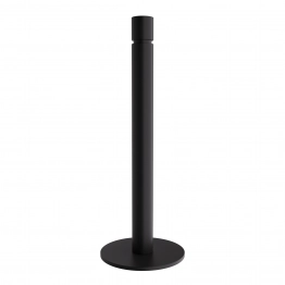 Θήκη Για Ρολό Κουζίνας Ανοξείδωτη Matt Black Pam & Co Φ12,5x33εκ. 1230-403