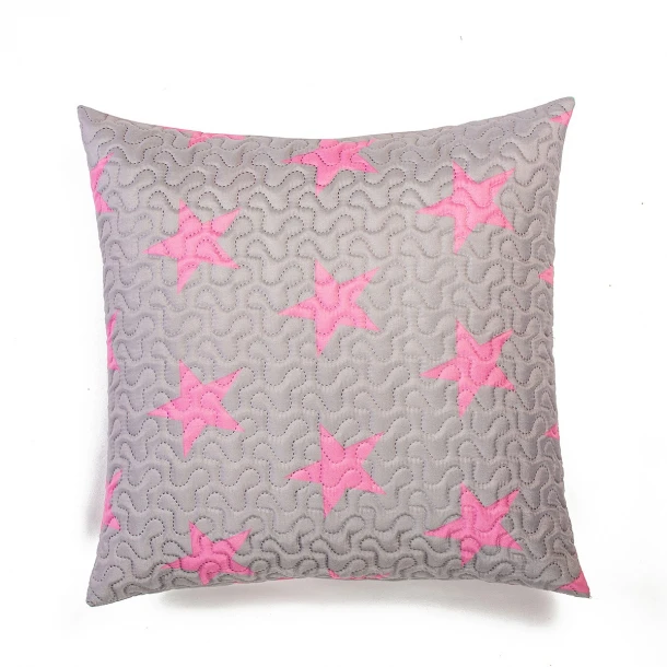 Διακοσμητική Μαξιλαροθήκη Microfiber 50x50εκ. Star Girl Melinen 2000040305