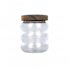 Δοχείο Αποθήκευσης Γυάλινο Allure 500ml-9,5x9,5x12εκ. Estia 01-31510