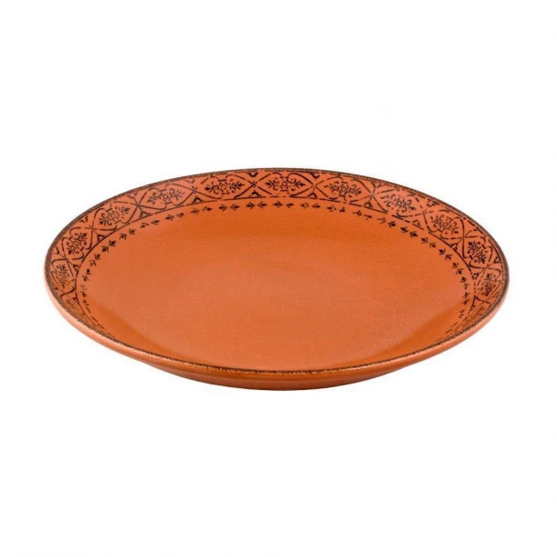 Πιάτο Βαθύ Πορσελάνης 23εκ. Vintage Teracotta Oriana Ferelli PR222681002