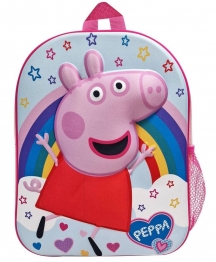 Τσάντα Πλάτης Νηπίου 3D 31εκ. Peppa Pig 50-2804