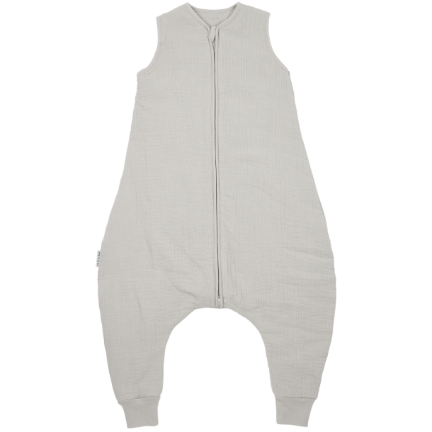 Υπνόσακος Βαμβακερός Με Ποδαράκια 2.0Tog 9-18 Μηνών/74-86εκ. Muslin Greige Meyco MEY-247.000.49.04