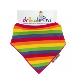 Σαλιάρα-Μπαντάνα Βαμβακερή Dribble Sock ons DO-RAINBOW