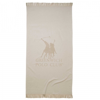 Πετσέτα Θαλάσσης Βαμβακερή 80x170εκ. Essential 3780 Σπαγγί Greenwich Polo Club