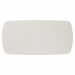 Ταπέτο Αντιολισθητικό Μπανιέρας Καουτσούκ 37x75εκ. Rubelle White Sealskin 313006410