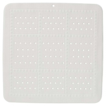 Ταπέτο Αντιολισθητικό Ντουζιέρας Pvc 55x55εκ. Unilux White Sealskin 315001210
