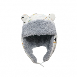 Αδιάβροχο Σκουφάκι Fleece-Sherpa 2-4 Χρονών Trapper Hat Ski Flapjackkids FJKTH760M