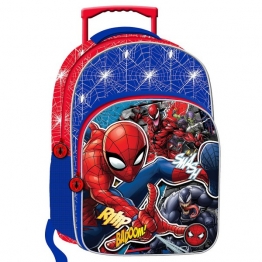 Τσάντα Δημοτικού Τρόλεϊ 31x18x43εκ. Spiderman 50-3104