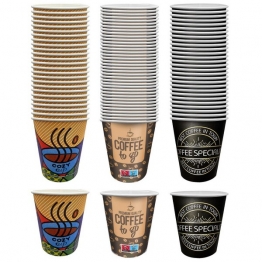 Σετ Ποτήρι Χάρτινο 50τμχ Homie 240ml 80-1948