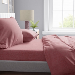 Παπλωματοθήκη Polycotton Μονή 160x240εκ. Μελανζέ 08 Orange DimCol