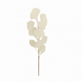 Κλαδί Με Λουλούδια Λευκό Art Et Lumiere 80εκ. 09663