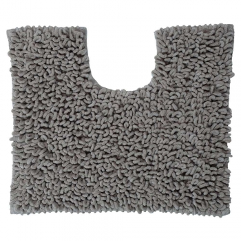 Ταπέτο Λεκάνης Microfiber 45x55εκ. Twist Grey Sealskin 294645012
