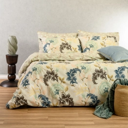 Σετ Σεντόνια Βαμβακερά Διπλά 205x270εκ. Alessandro Blue Ultra Line Melinen 20005457