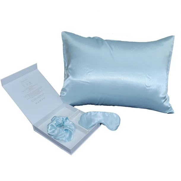 Σετ Ύπνου 3τμχ Pure Saten Silk Μαξιλαροθήκη-Μάσκα Ύπνου-Λαστιχάκι Μαλλιών Ciel Melinen 20004965