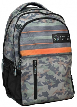Τσάντα Πλάτης Ανατομική Retro Camo Maui 30x28x48εκ. 50-3475