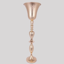 Βάζο Μεταλλικό Χρυσό 21x78εκ. ESTHETI 752-22060