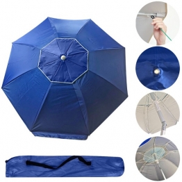 Ομπρέλα Παραλίας Alu-Fiberglass 2μ. Με Επένδυση UV Summer Tiempo 42-2343