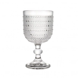 Σετ Ποτήρια Κρασιού 6τμχ Γυάλινα Rando Clear 250ml CRYSPO TRIO 52.405.54