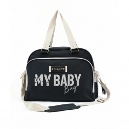 Τσάντα 30x22x42εκ. Με Αλλαξιέρα Tote Bag Simply Noir BoB Paris BOB-216710_100