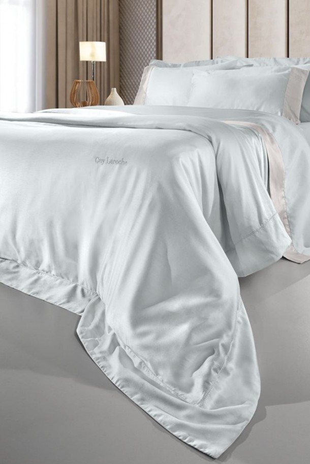 Σεντόνι Μεμονωμένο Βαμβακοσατέν King Size 270x280εκ. Silky Moonlight Guy Laroche
