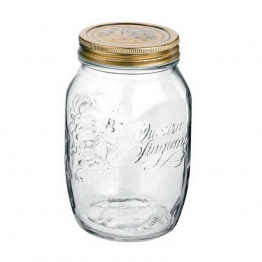 Βάζο Αποθήκευσης Γυάλινο Διάφανο 500ml-9,1x13,6εκ. Quattro Stagioni Bormioli Rocco BR00349750