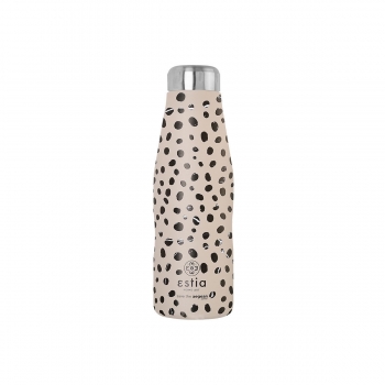Θερμός-Μπουκάλι Ανοξείδωτο Leopard Taupe The Aegean Estia 500ml-7x22,3εκ. 01-16630