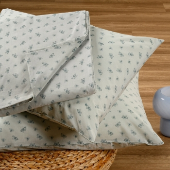 Σετ Σεντόνι Με 1 Μαξιλαροθήκη Polycotton Μονό Με Λάστιχο 100x200+32εκ. Dolores Pastel Casual Line Mini Melinen 20004813