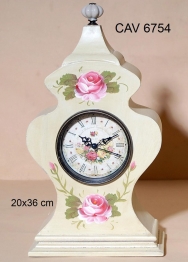 Επιτραπέζιο Ρολόι Ξύλινο 20x36εκ. CAV6754