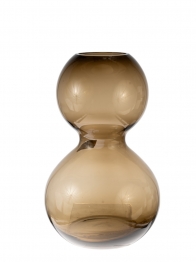 Βάζο Χειροποίητο Γυάλινο Καφέ 22x22x35εκ. Zen Collection 25.25.51448